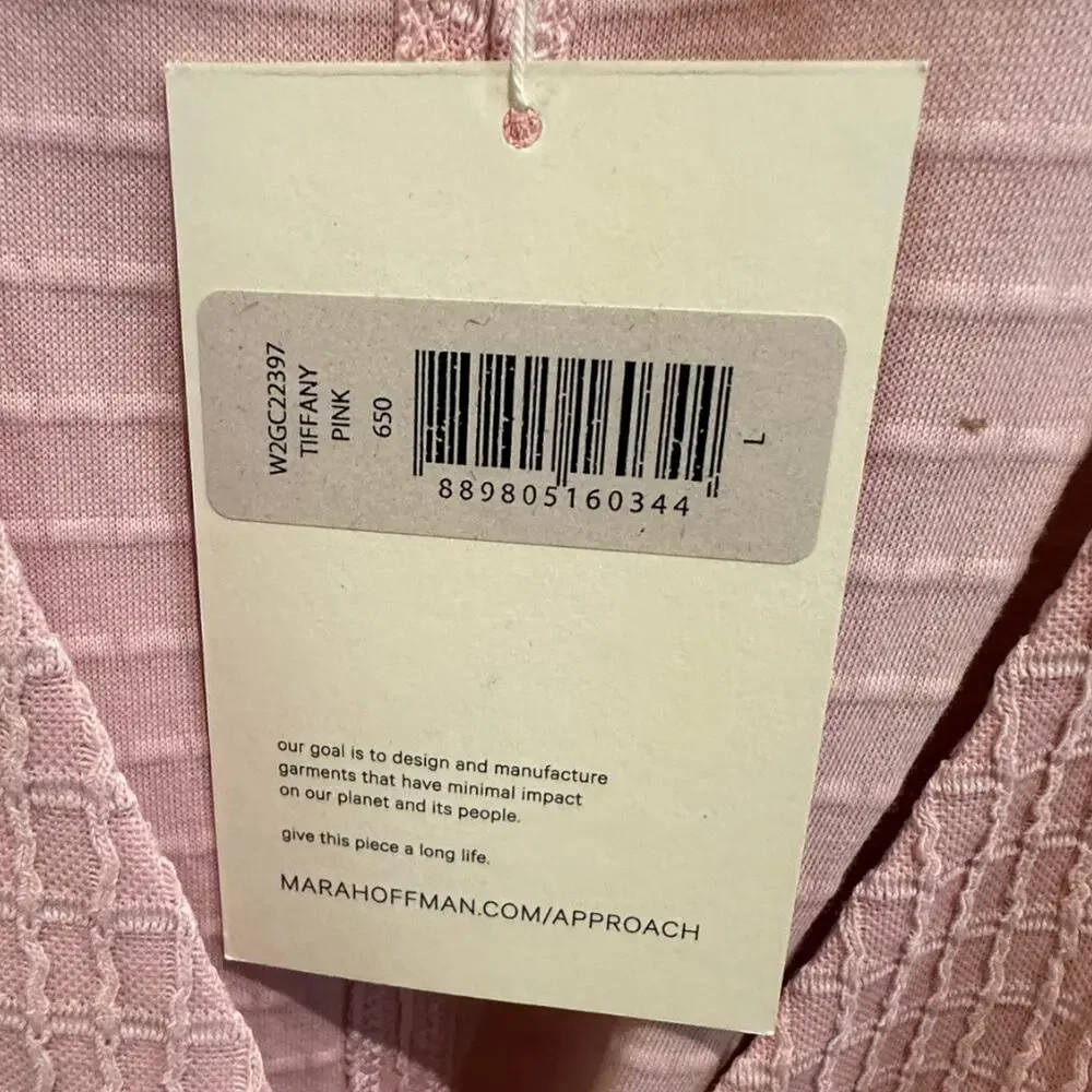 Mara Hoffman Pink Tiffany Dress Sz L NWT - Picture 9 of 9